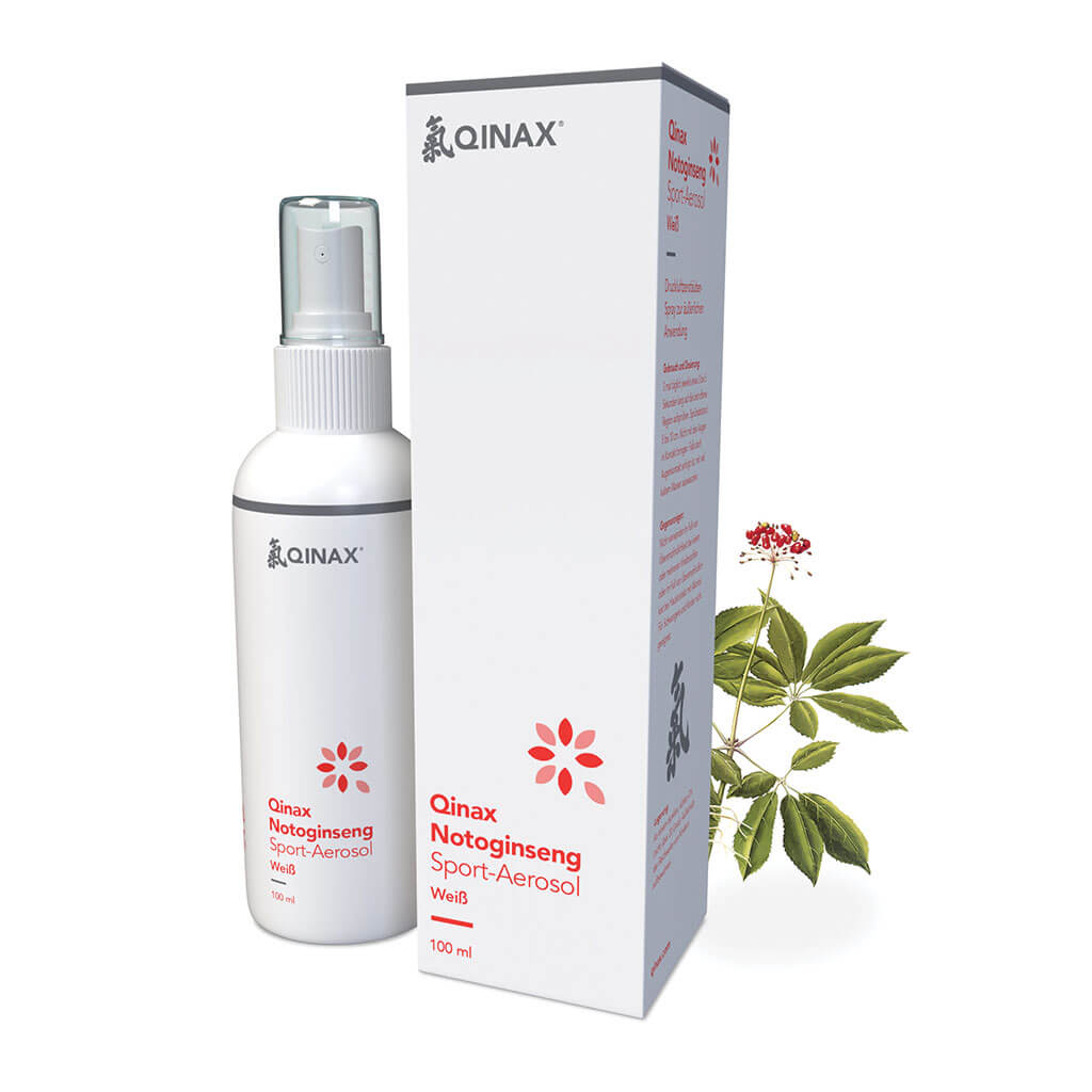 Notoginseng Sport Spray Weiß