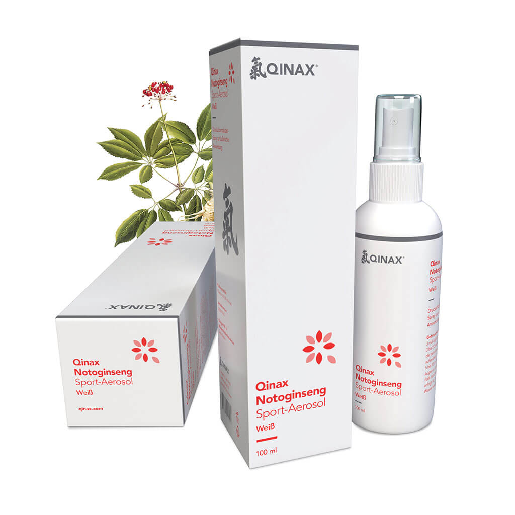 Notoginseng Sport Spray Weiß