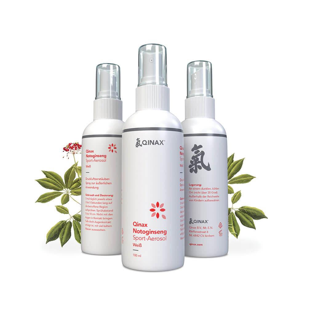 Notoginseng Sport Spray Weiß